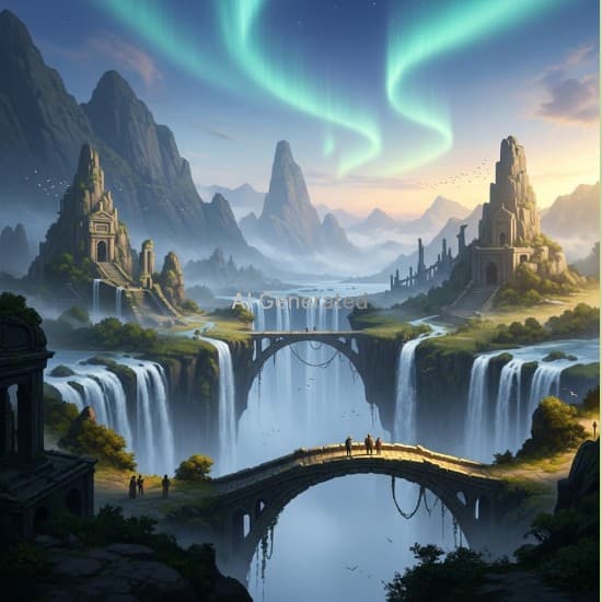 Landscape Art Generator: Midjourney, DALL-E 3, Stable Diffusion, Adobe Firefly, Google Imagen3 Prompt