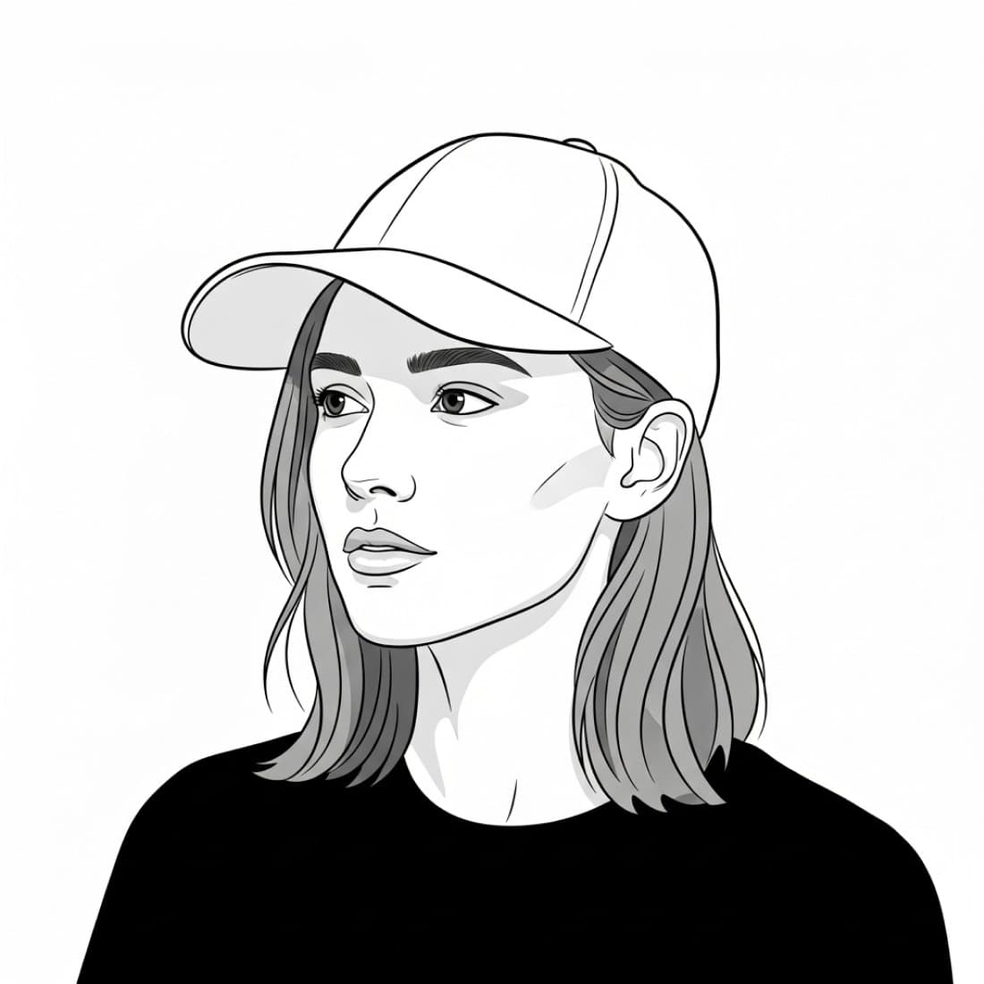 Sporty Ponytail Cap Avatar: Google Imagen prompts, Nano Banana prompts, Midjourney prompts, ChatGPT prompts, DALL-E prompts Prompt