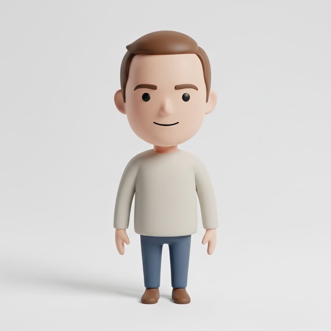 Minimalist Character Avatar: Google Imagen, Nano Banana, Midjourney, ChatGPT, Twitter/X Prompt