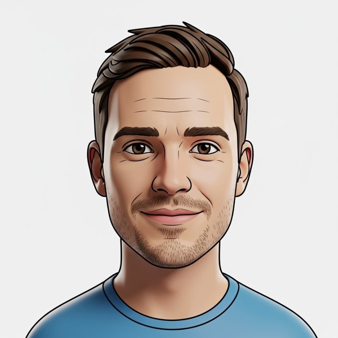 Sunday Comics Style Avatar: Google Imagen, Nano Banana, Midjourney, ChatGPT, Twitter/X Prompt