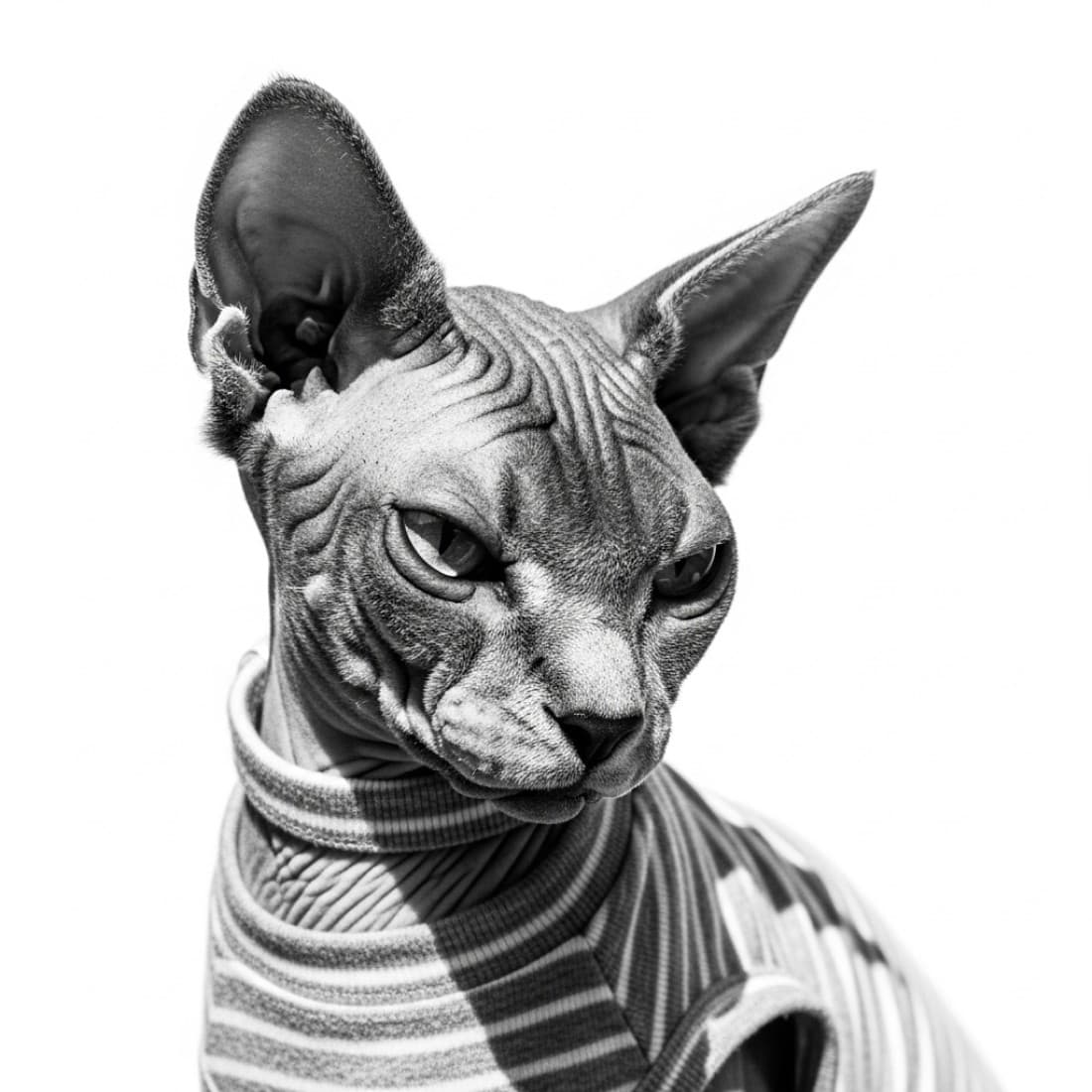 Sphynx Cat Studio Photography: Google Imagen prompts, Nano Banana prompts, Midjourney prompts, ChatGPT prompts, DALL-E prompts Prompt