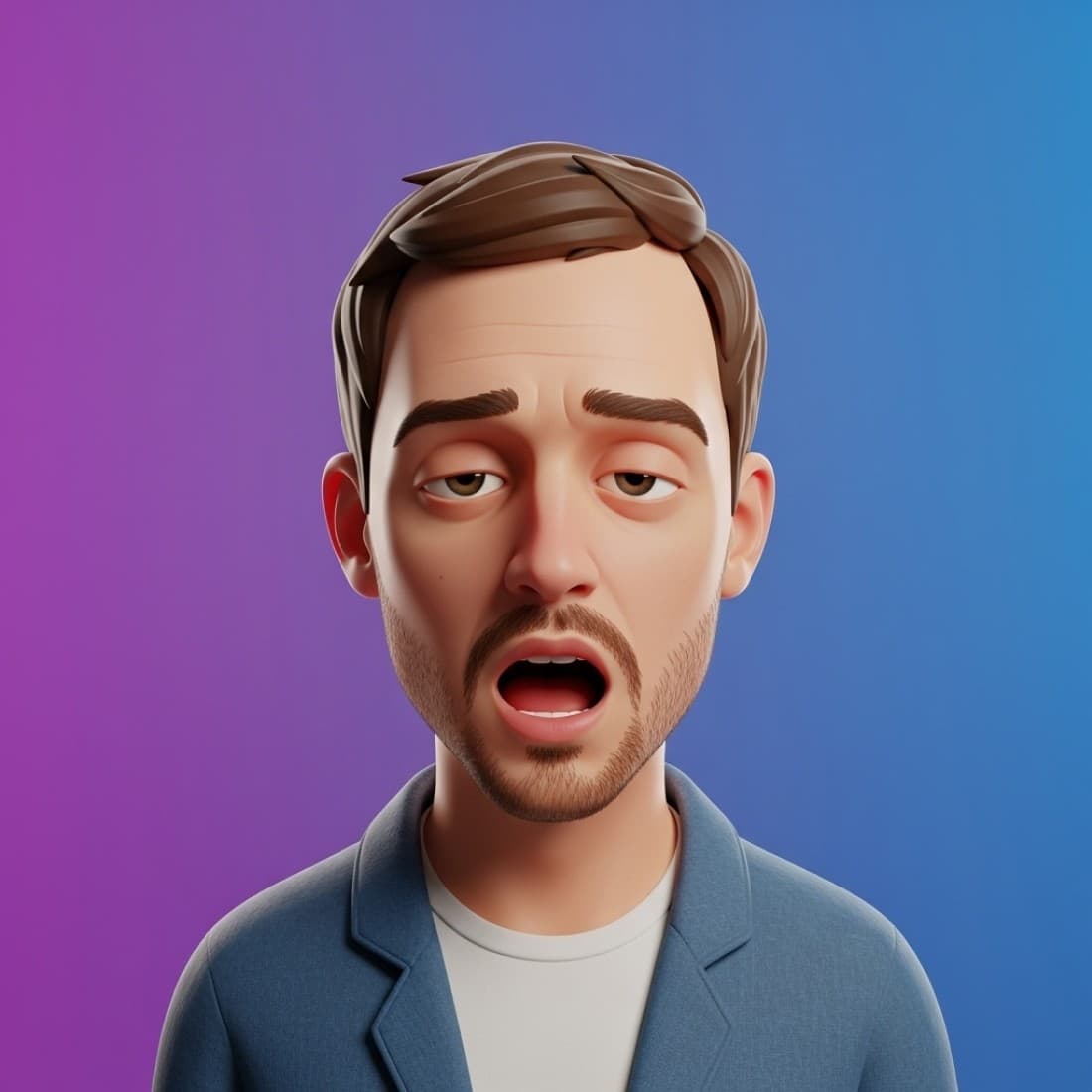 Sleepy Comic Avatar: Google Imagen, Nano Banana, Midjourney, ChatGPT, Twitter/X Prompt