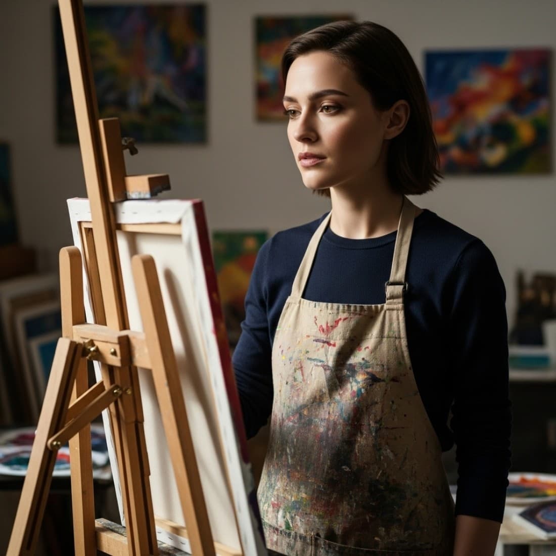 Women's Dating Profile Art Studio Photography: Google Imagen prompts, Nano Banana prompts, Midjourney prompts, ChatGPT prompts, DALL-E prompts Prompt