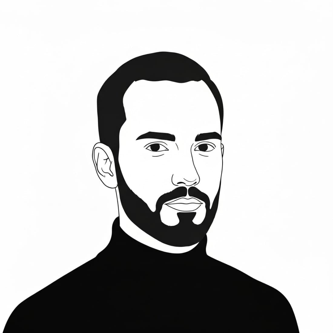 Professional Beard Turtleneck Avatar: Google Imagen prompts, Nano Banana prompts, Midjourney prompts, ChatGPT prompts, DALL-E prompts Prompt