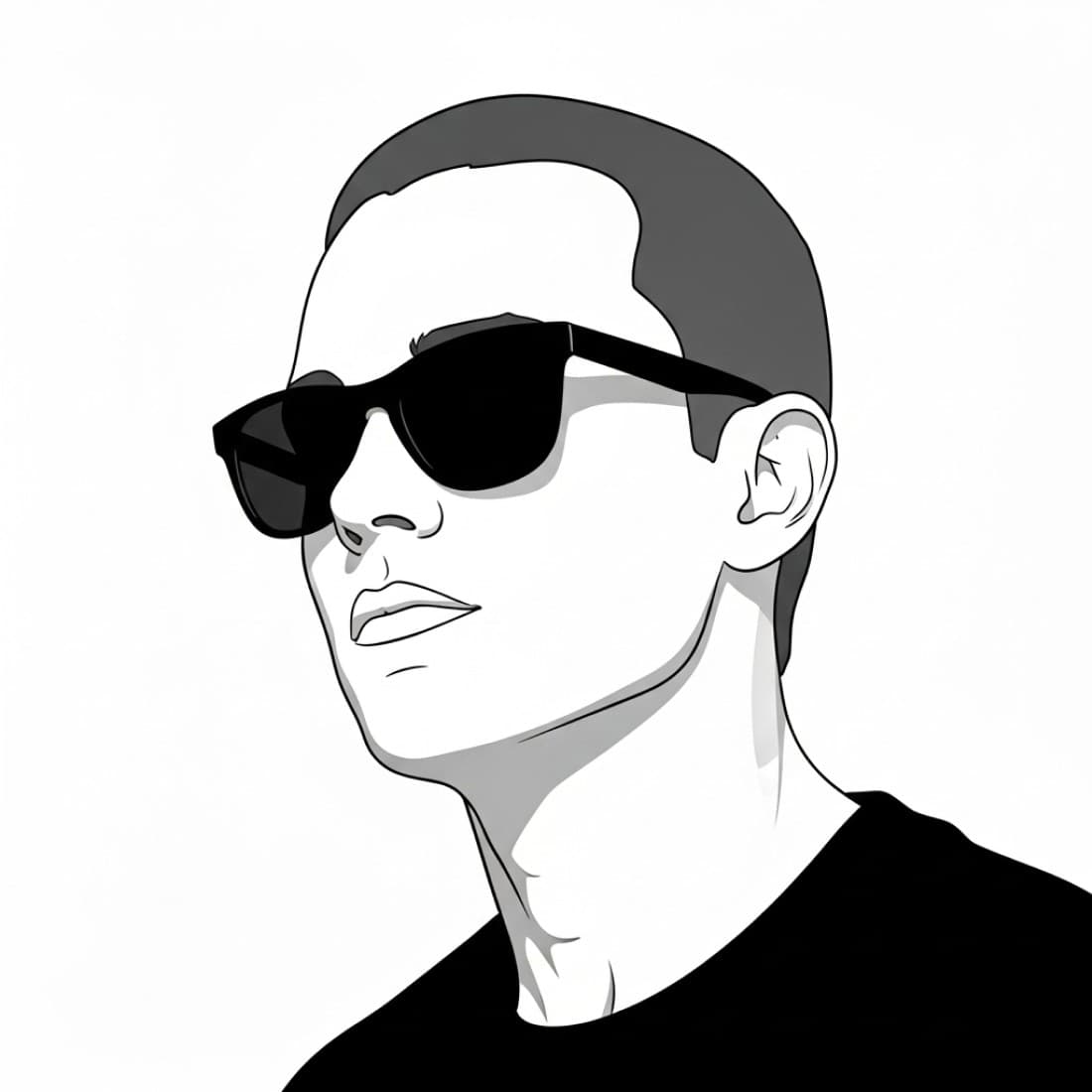 Classic Side Profile Avatar: Google Imagen prompts, Nano Banana prompts, Midjourney prompts, ChatGPT prompts, DALL-E prompts Prompt