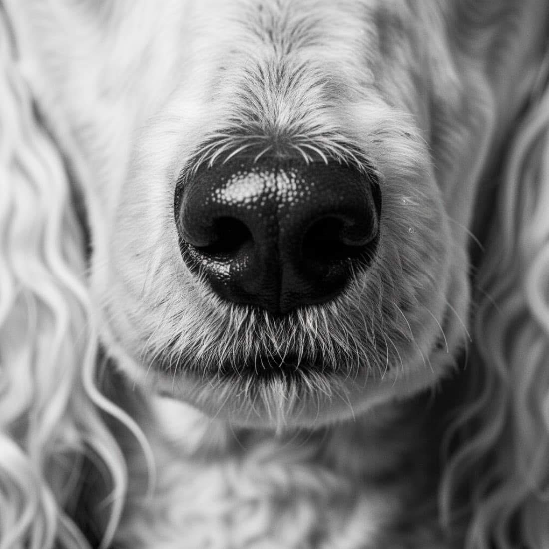 Macro Dog Nose Photography: Google Imagen prompts, Nano Banana prompts, Midjourney prompts, ChatGPT prompts, DALL-E prompts Prompt