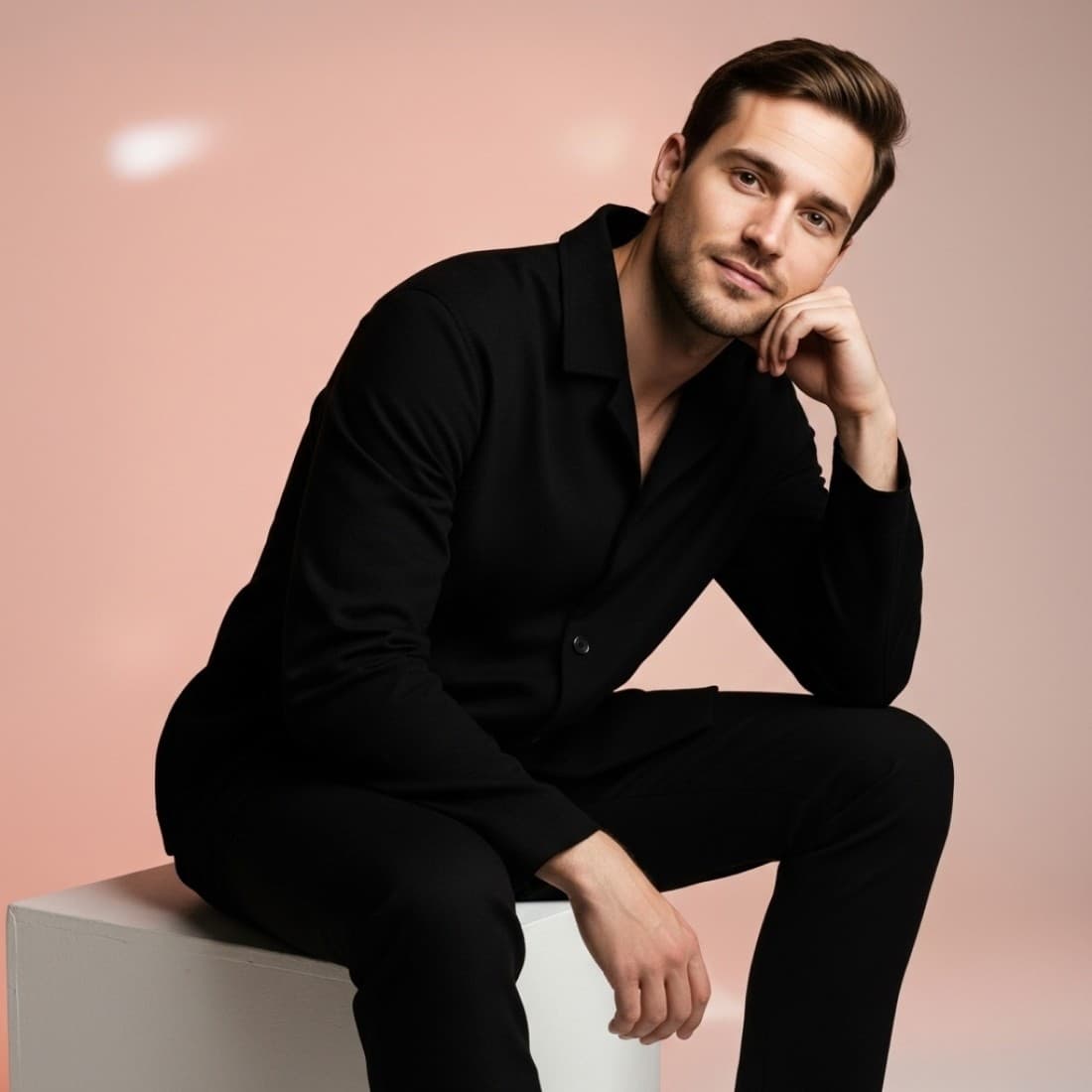 Men's Tinder Instagram AI Headshot Approachable: Google Imagen prompts, Nano Banana prompts, Midjourney prompts, ChatGPT prompts, DALL-E prompts Prompt