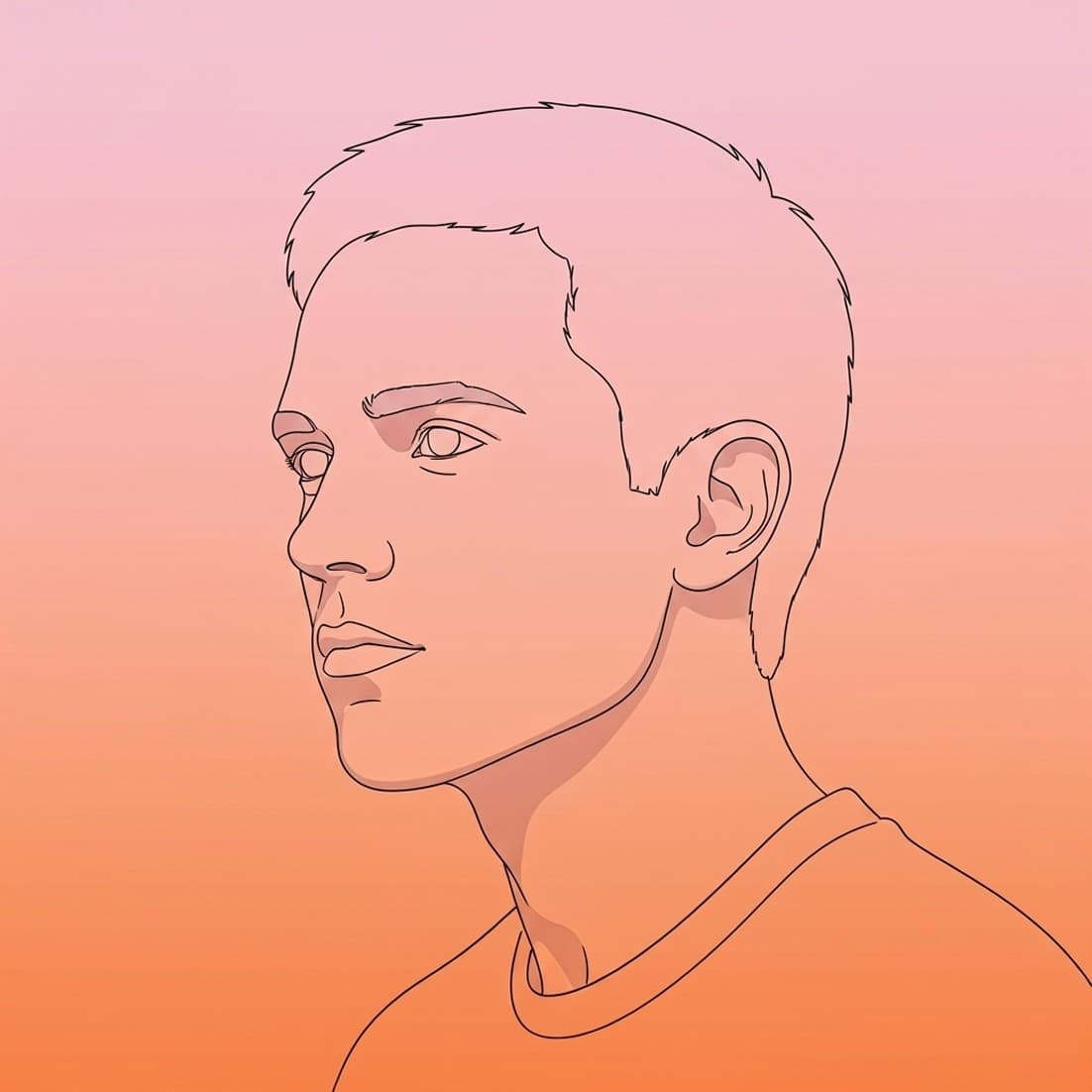 Warm Sunset Gradient Avatar: Google Imagen prompts, Nano Banana prompts, Midjourney prompts, ChatGPT prompts, DALL-E prompts Prompt