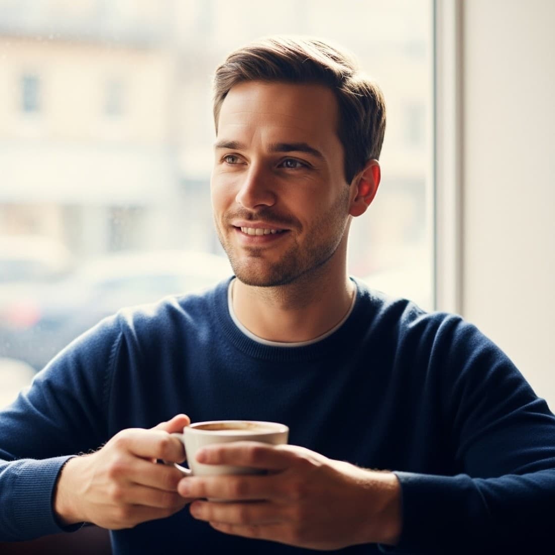 Coffee Shop Lifestyle Portrait: Google Imagen prompts, Nano Banana prompts, Midjourney prompts, ChatGPT prompts, DALL-E prompts Prompt