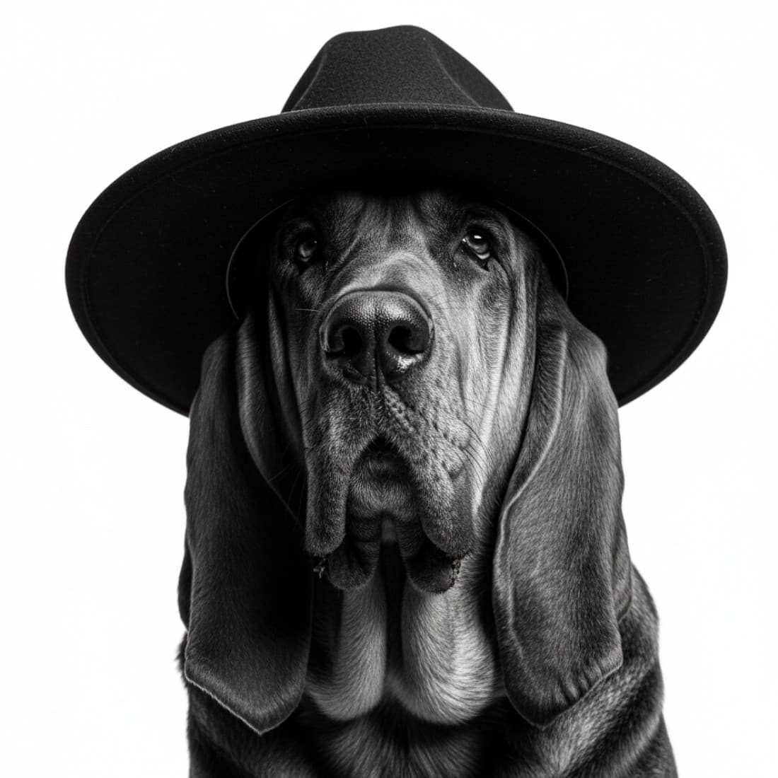 Bloodhound Low Angle Photography: Google Imagen prompts, Nano Banana prompts, Midjourney prompts, ChatGPT prompts, DALL-E prompts Prompt