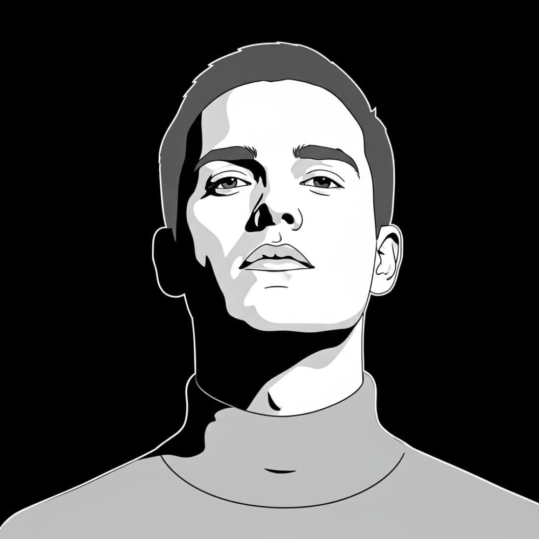 Abstract Backward Cap Dark Mode Avatar: Google Imagen prompts, Nano Banana prompts, Midjourney prompts, ChatGPT prompts, DALL-E prompts Prompt