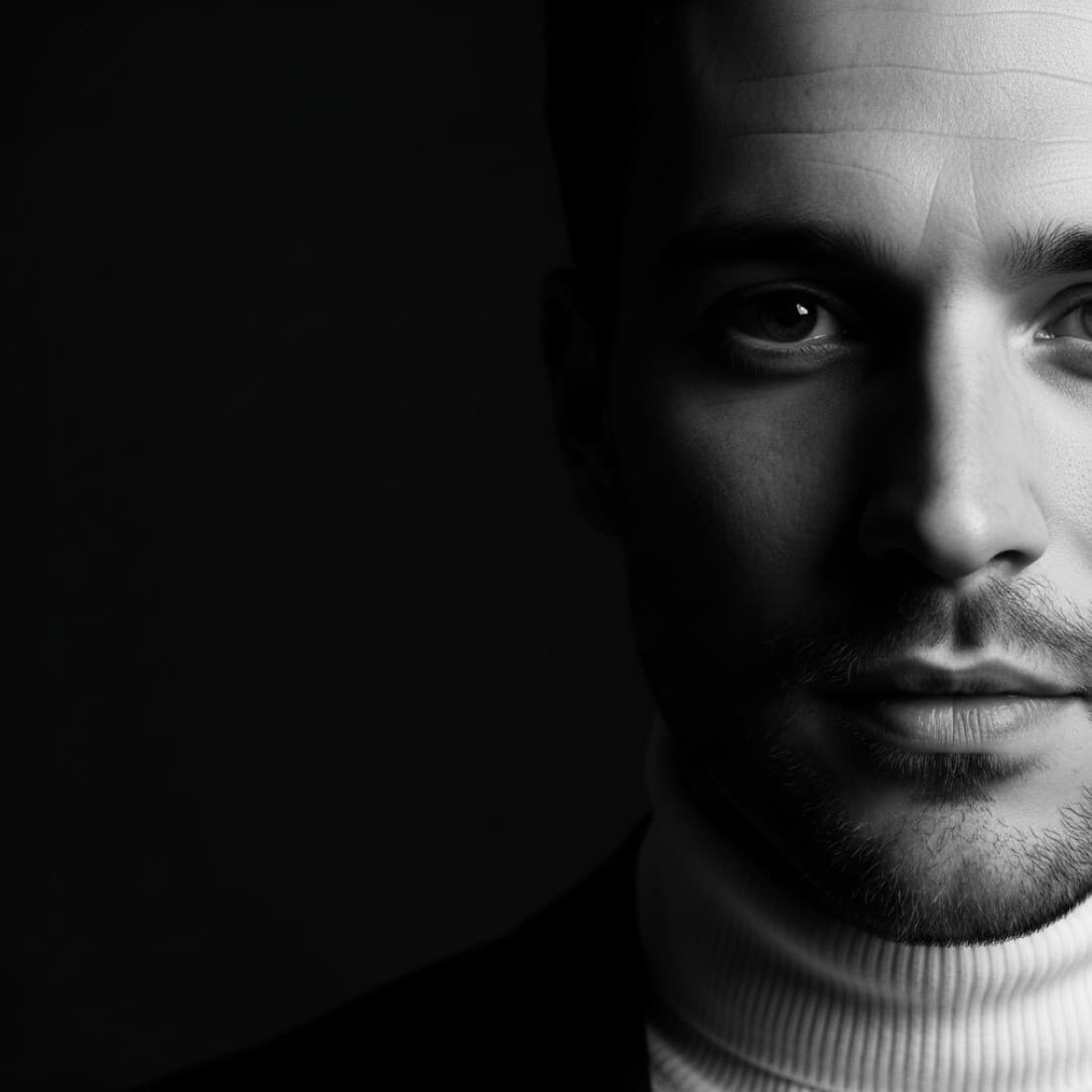 Men's LinkedIn Instagram AI Headshot Close-Up: Google Imagen prompts, Nano Banana prompts, Midjourney prompts, ChatGPT prompts, DALL-E prompts Prompt